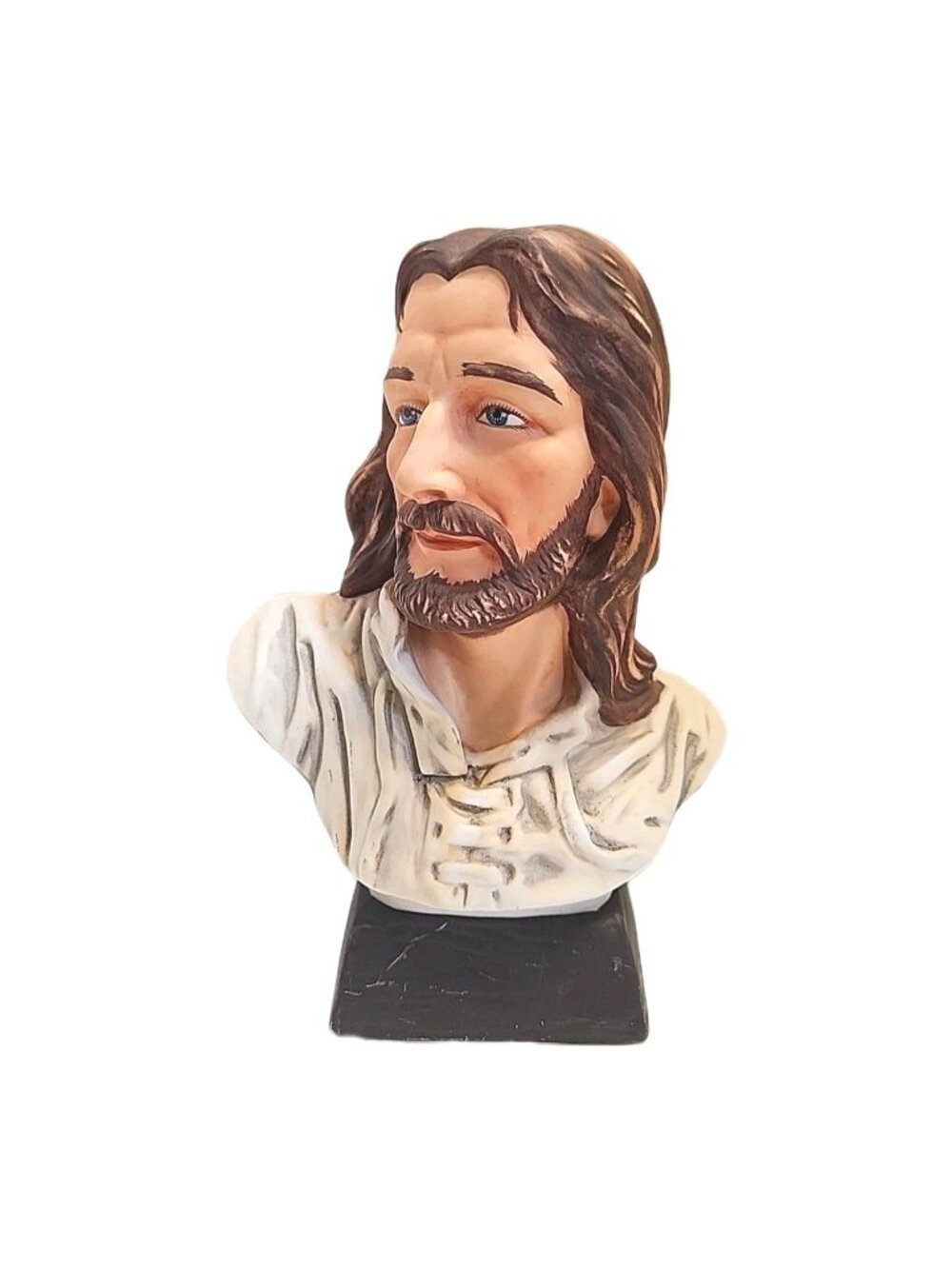 Vintage Homco Bust Of Jesus Staue Masterpiece Poreclain 1983